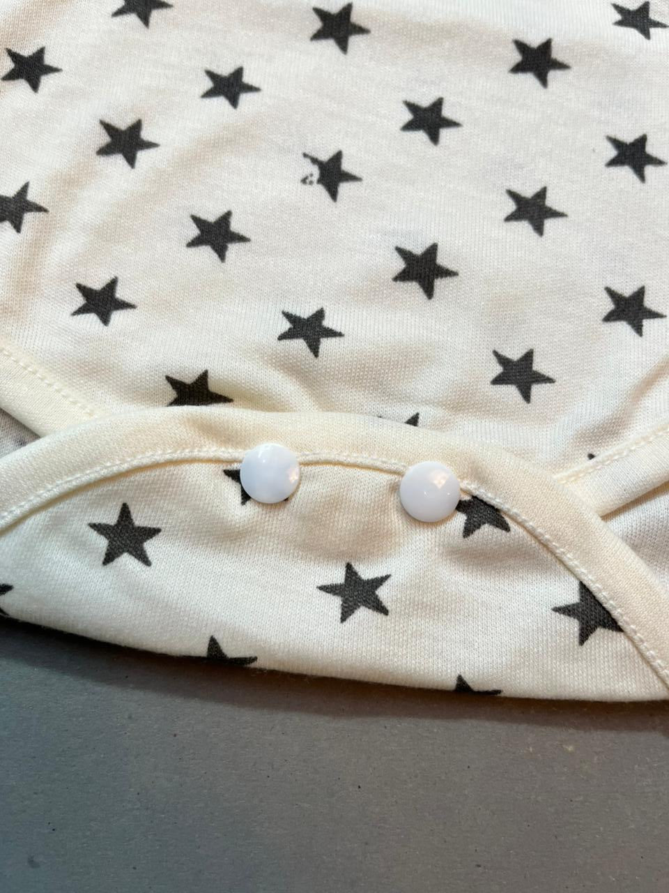 Half Body Romper Set Pack of 3 β Soft Cotton, Comfortable & Easy Snap Closure (0β6 Months)