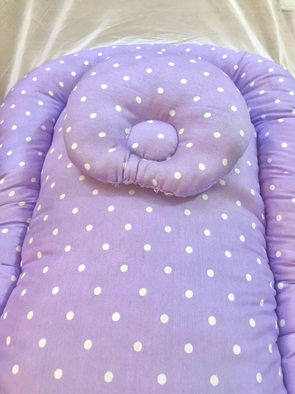 Baby Net Bed With Pillow - Little Flower 
