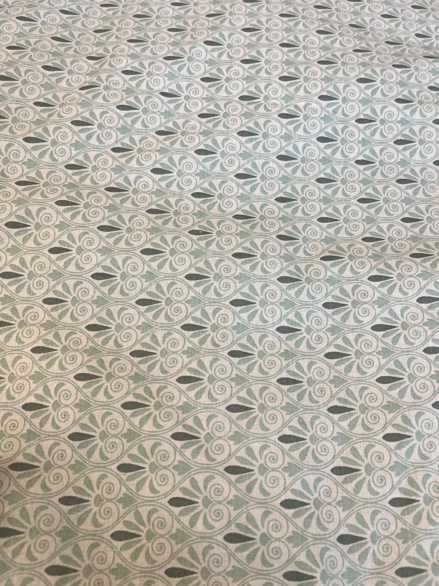 Baby Cot Bedding Set – 10-Piece Soft Cotton Set with Blue print (0–3 Years) Little Flower