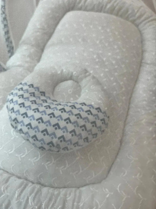 Soft baby head support pillow with light patterned fabric, Little Flower baby product