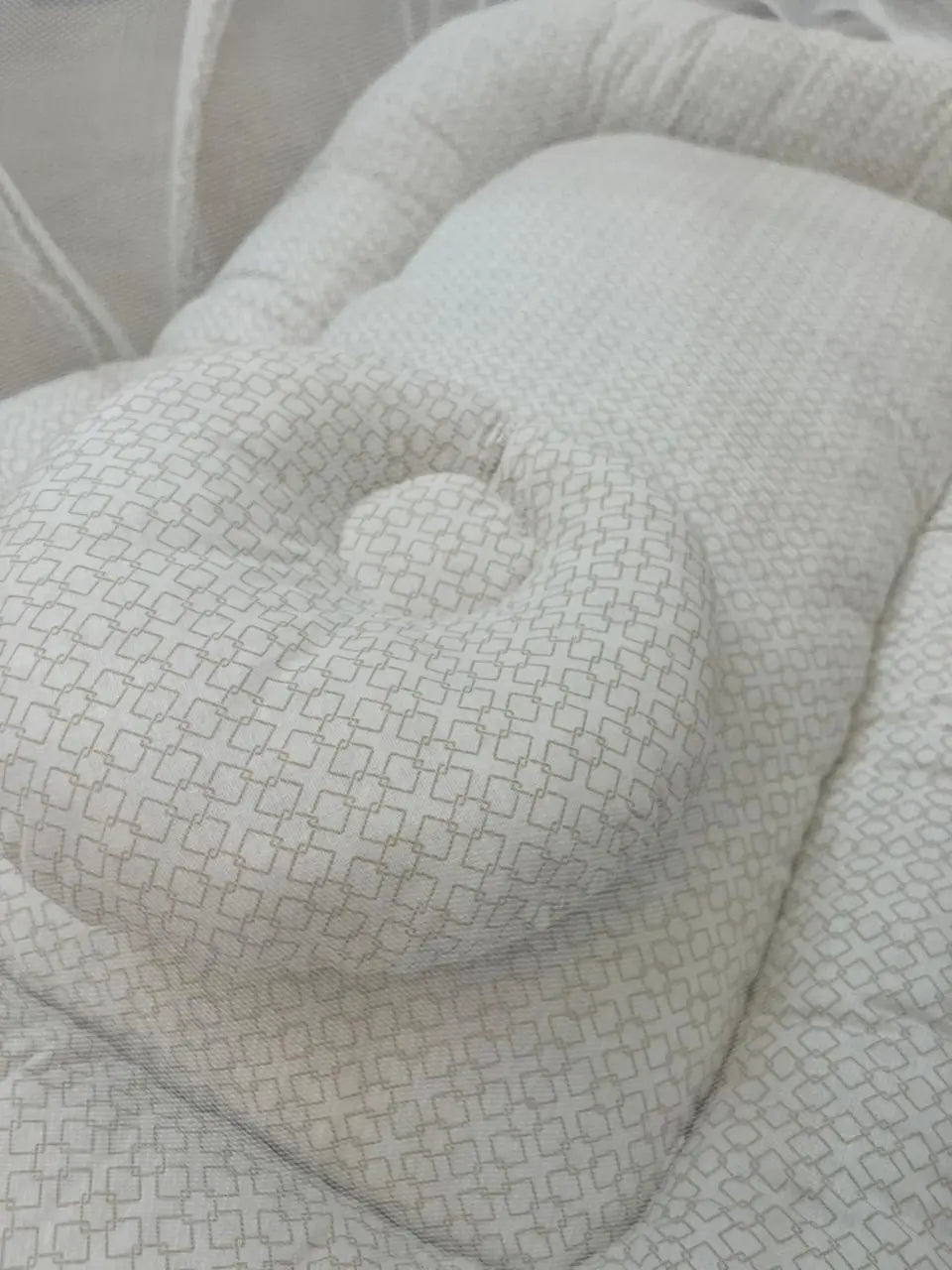 Baby Net Bed With Pillow | Brown box