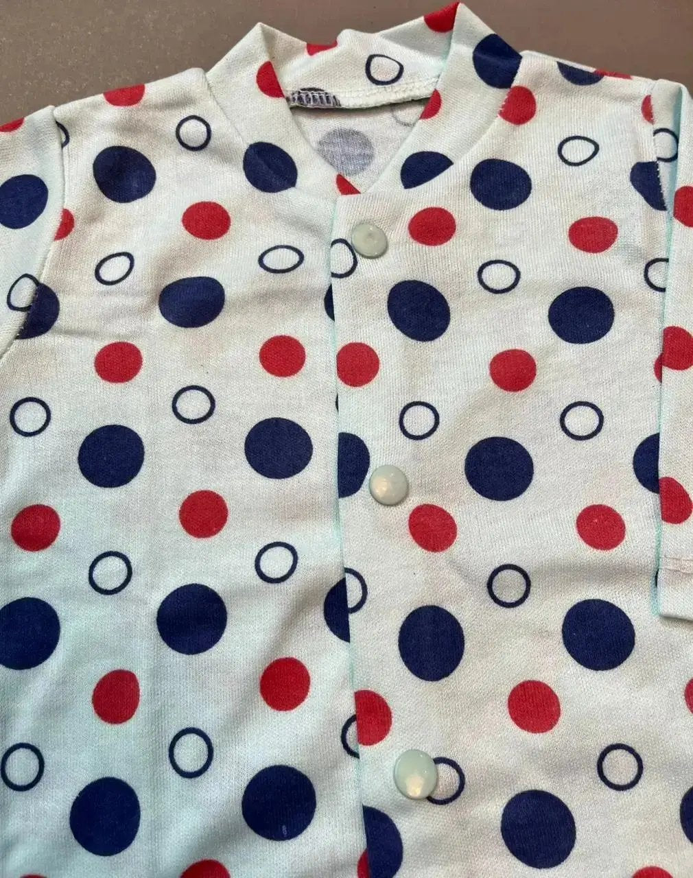 Full Body Romper Set Pack of 3 – Soft Cotton Full Body Sleepsuits (0–6 Months)