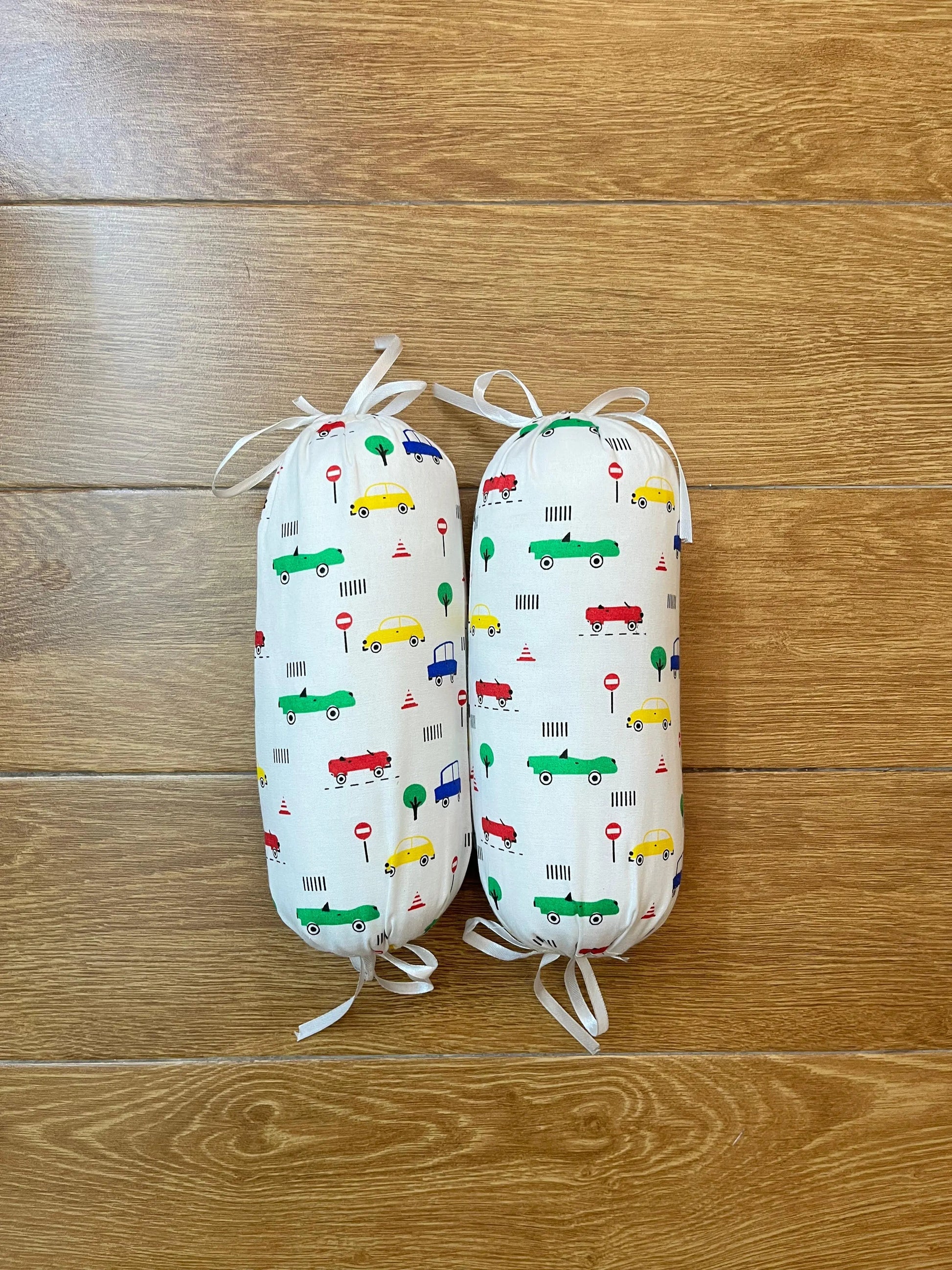 8Pc Baby Bedding Set on Soft Cotton Fabric with Car Theme (0–2 Years) Little Flower