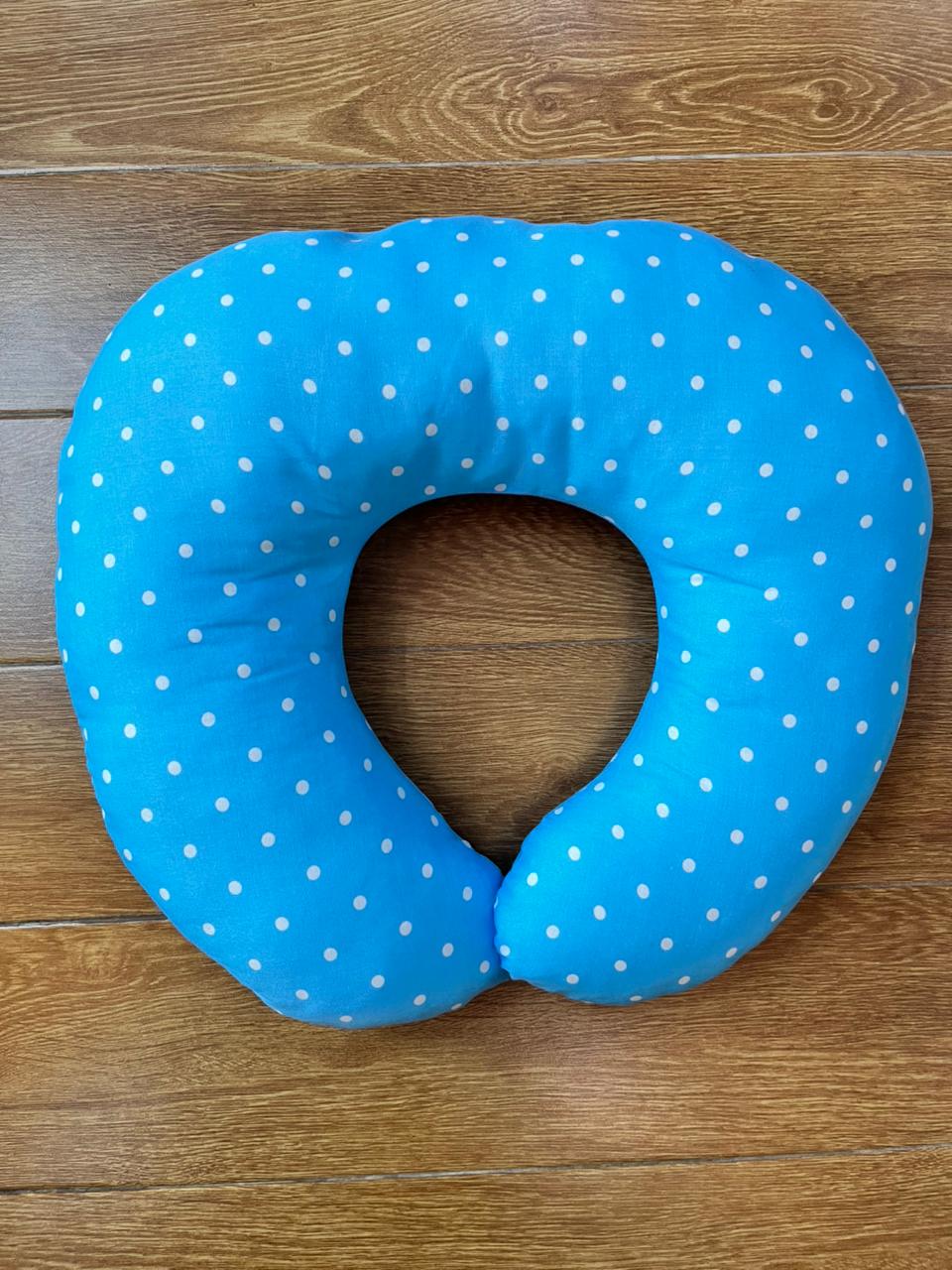 Soft Cotton Nursing Pillow for Moms & Babies – Comfortable Feeding Support Cushion (0–2 Years)