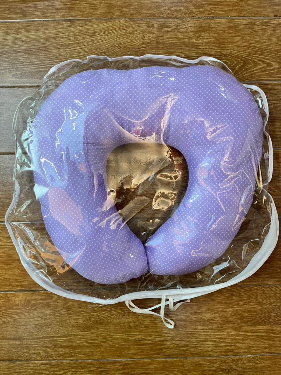 Soft Cotton Nursing Pillow for Moms & Babies – Comfortable Feeding Support Cushion (0–2 Years)