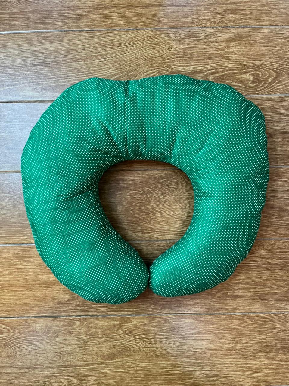 Soft Cotton Nursing Pillow for Moms & Babies – Comfortable Feeding Support Cushion (0–2 Years)