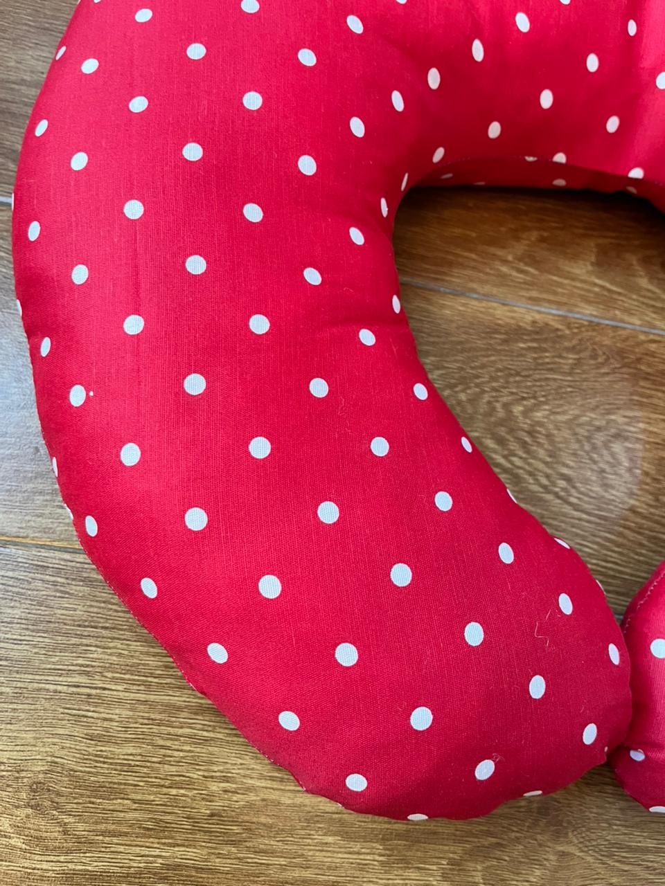 Soft Cotton Nursing Pillow for Moms & Babies – Comfortable Feeding Support Cushion (0–2 Years)