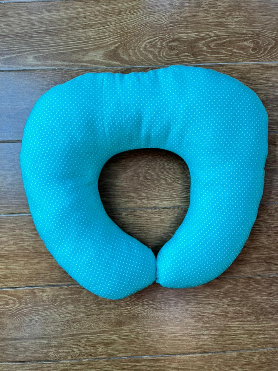 Soft Cotton Nursing Pillow for Moms & Babies – Comfortable Feeding Support Cushion (0–2 Years)