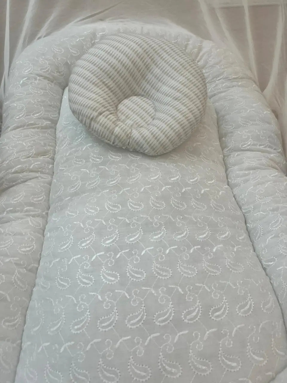 Baby Net Bed With Pillow | Brown bottle Chicken