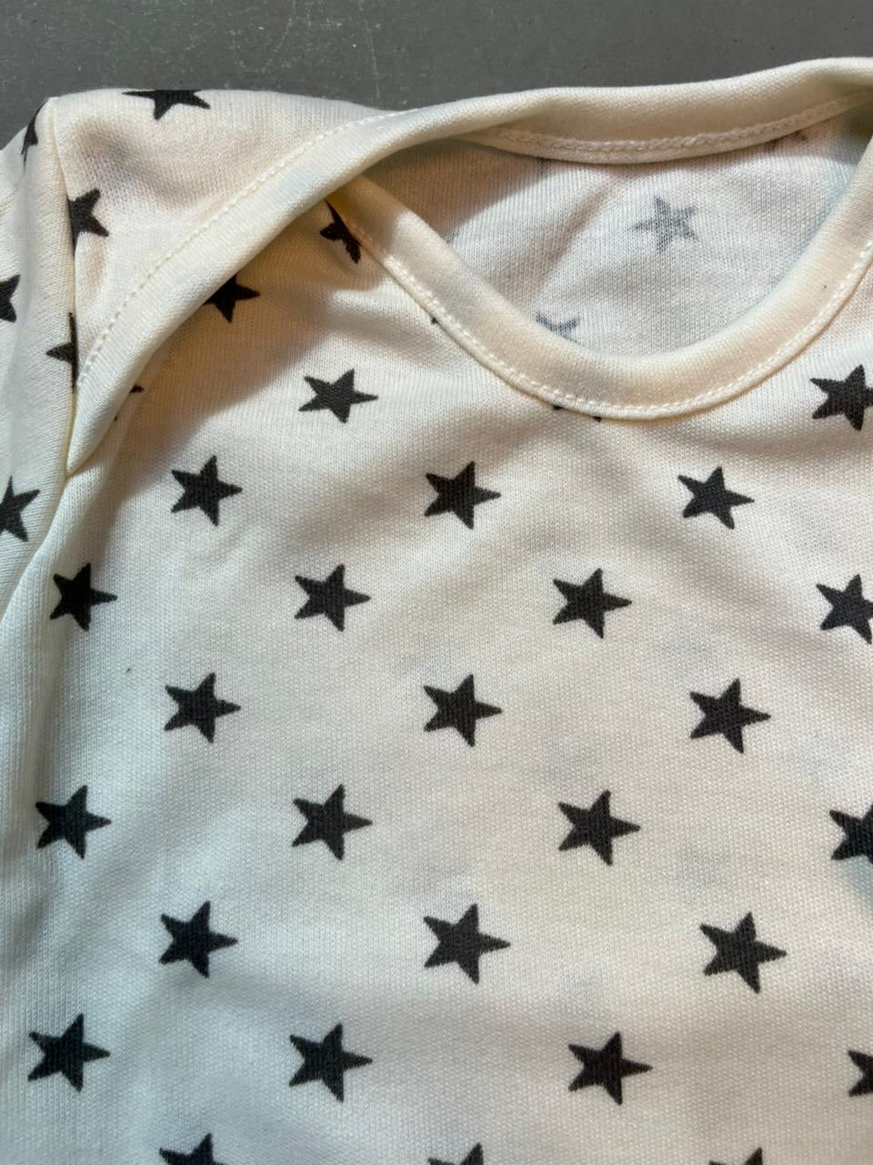 Half Body Romper Set Pack  of 3 – Soft Cotton, Comfortable & Easy Snap Closure (0–6 Months)