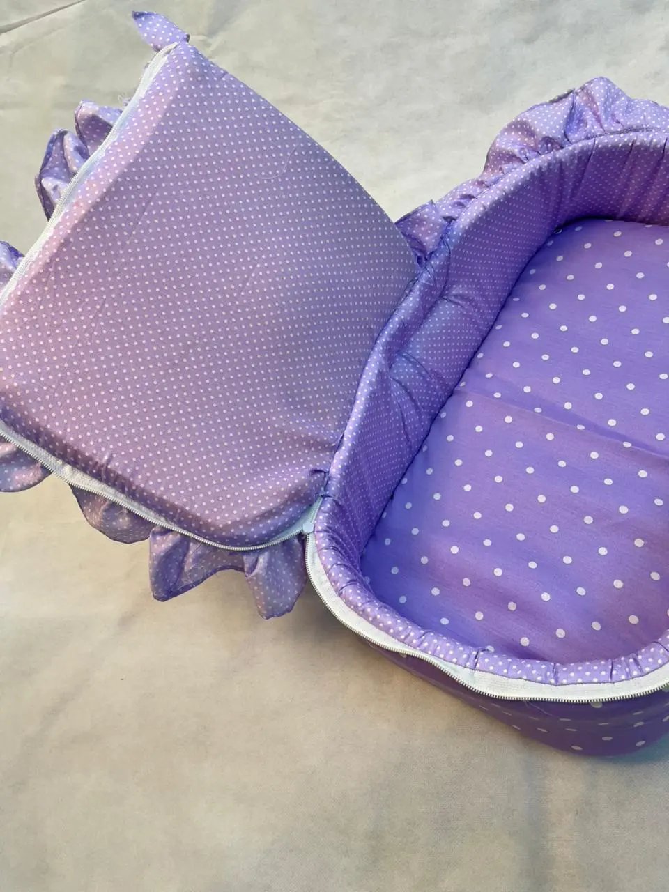 Portable Baby Carry Bed – Soft & Comfortable Newborn Sleeping Nest (0–12 Months)