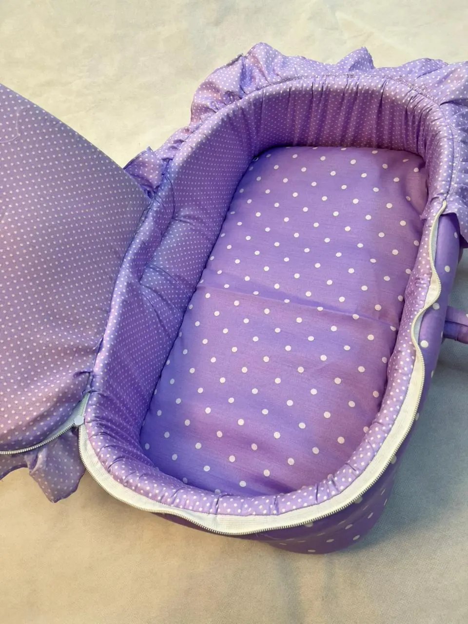 Portable Baby Carry Bed – Soft & Comfortable Newborn Sleeping Nest (0–12 Months)