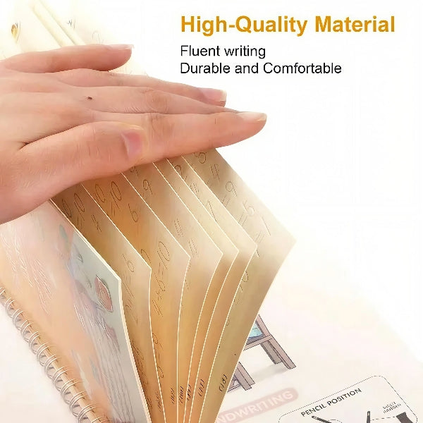 Little Flower Kids Magic Practice Book Set – 4-in-1 Reusable Workbook (Age 2+)